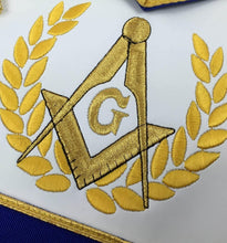 Load image into Gallery viewer, Blue Lodge Master Mason Apron Set Apron,Collar gauntlets (Cuffs) | Regalia Lodge