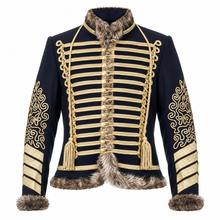 Carica l'immagine nel visualizzatore di Gallery, British Crimean War Napoleonic Hussar Pelisse