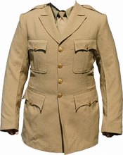 Carica l'immagine nel visualizzatore di Gallery, British Khaki Officer Four-Pocket Service Tunic