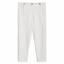 Load image into Gallery viewer, White Fall-Front Historical Trousers