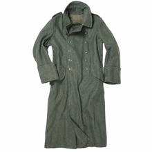 Load image into Gallery viewer, Field Grey Double-Breasted Historical Greatcoat