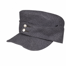 Afbeelding in Gallery-weergave laden, Charcoal Grey Field Cap with Short Peak