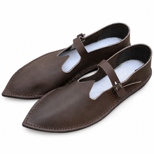 Afbeelding in Gallery-weergave laden, Little Medieval Leather Shoes