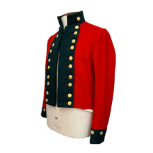 Carica l'immagine nel visualizzatore di Gallery, Red and Navy Double-Breasted Napoleonic Coatee