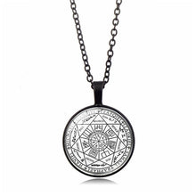 Load image into Gallery viewer, Glass necklace pendant | Regalia Lodge