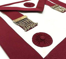 画像をギャラリービューアに読み込む, Provincial Stewards Apron (Rosettes) | Regalia Lodge