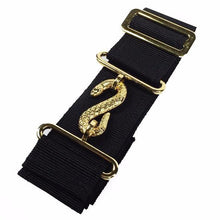 Carica l&#39;immagine nel visualizzatore di Gallery, Masonic Belt Extender Black | Regalia Lodge