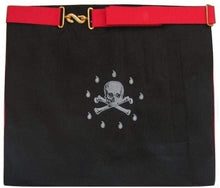 Carica l&#39;immagine nel visualizzatore di Gallery, Scottish Rite Master Mason Apron with Square &amp; Compass and Flaming Star – AASR Freemason Regalia | Regalia Lodge