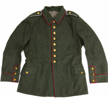 Afbeelding in Gallery-weergave laden, Prussian Dark Field Grey Tunic with Red Trim