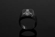 Load image into Gallery viewer, Cast Masonic Religious Ring Stainless Steel | Regalia Lodge