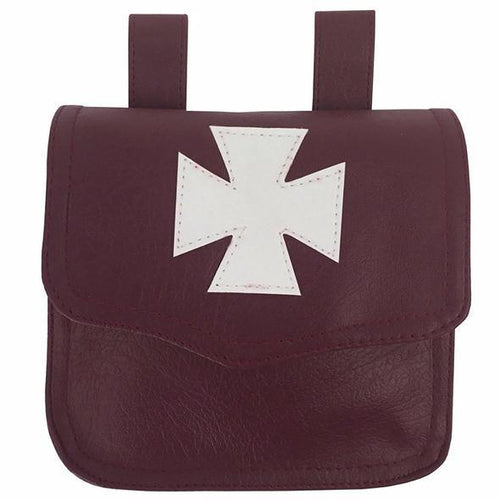 Knights Templar Alms Bag Brown | Regalia Lodge
