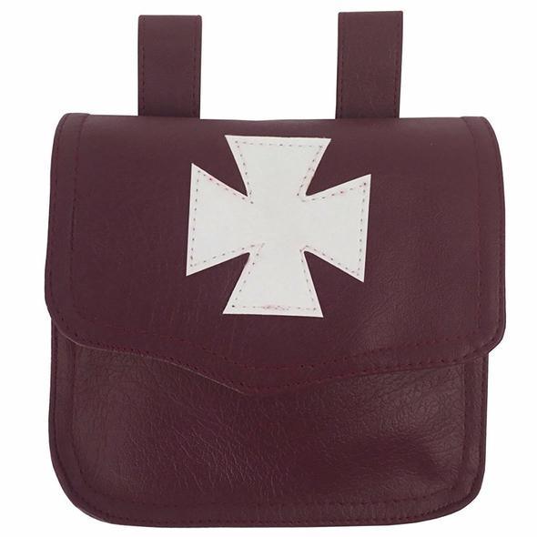 Knights Templar Alms Bag Brown | Regalia Lodge