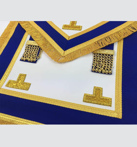Masonic Craft Provincial Full Dress Apron and Collar with free Glove | Regalia Lodge