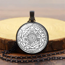 Load image into Gallery viewer, Glass necklace pendant | Regalia Lodge