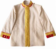 Charger l'image dans la galerie, Prussian White Ceremonial Tunic with Gold Front Braid
