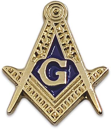 Square & Compass Masonic Lapel Pin | Regalia Lodge
