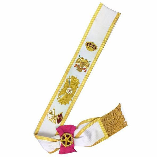 Masonic Regalia Rose Croix 33rd Degree Sash | Regalia Lodge