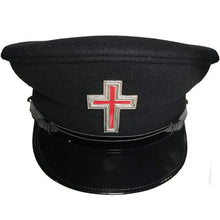 画像をギャラリービューアに読み込む, SIR KNIGHT KNIGHTS TEMPLAR COMMANDERY FATIGUE CAP - BLACK SILVER | Regalia Lodge
