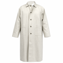 Load image into Gallery viewer, Victorian Natural Beige Coat with Patch Pockets
