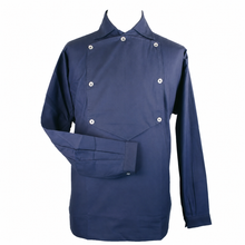 Load image into Gallery viewer, Navy Panel-Front Historical Work Shirt