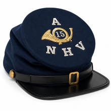 Carica l'immagine nel visualizzatore di Gallery, Civil War Kepi Hat | Historical Military Cap | Reproduction Civil War Uniform Hat