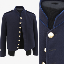 Load image into Gallery viewer, Grey Civil War Officer Jacket with Shoulder Epaulettes
