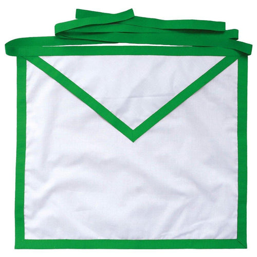 Allied Masonic Degree AMD White Cotton Duck Cloth Member Apron | Regalia Lodge