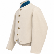 Load image into Gallery viewer, Beige Canvas Infantry Shell Jacket with Wood Buttons