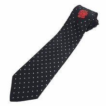 Load image into Gallery viewer, Masonic 100% silk Rose Croix polkadot Tie with Logo | Regalia Lodge