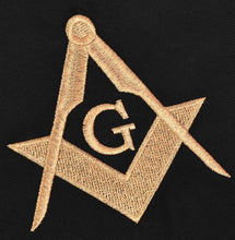 Load image into Gallery viewer, Master Mason Apron Case – Black Cordura &amp; Gold Emblem