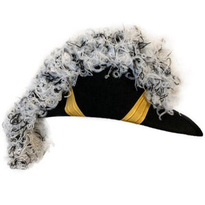 Past Grand Master Knights Templar Commandery Chapeau - Black Underlayer Plumes | Regalia Lodge