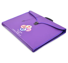 Load image into Gallery viewer, York Rite Apron Case - Purple Leather Different Sizes MM, WM, Provincial