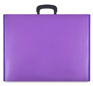York Rite Apron Case - Purple Leather Different Sizes MM, WM, Provincial