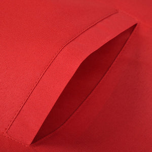 Master Mason Apron – Red Ribbon & Golden Bullion
