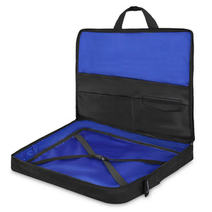 Past Master Blue Lodge Apron Case - Black Cordura With Gold Emblem