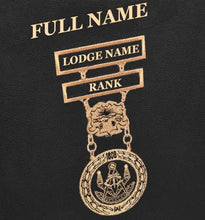 Carica l&#39;immagine nel visualizzatore di Gallery, District Deputy Grand Master Blue Lodge Apron Case - Machine Embroidery Personalization