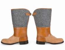 画像をギャラリービューアに読み込む, WW2 German Felt and Leather Winter Marching Boots