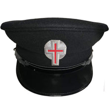 画像をギャラリービューアに読み込む, SIR KNIGHT KNIGHTS TEMPLAR COMMANDERY FATIGUE CAP - BLACK SILVER | Regalia Lodge