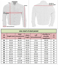 Load image into Gallery viewer, Light Grey Officer Shell Jacket with Black Cuffs