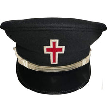 Load image into Gallery viewer, SIR KNIGHT KNIGHTS TEMPLAR COMMANDERY FATIGUE CAP - SILVER | Regalia Lodge
