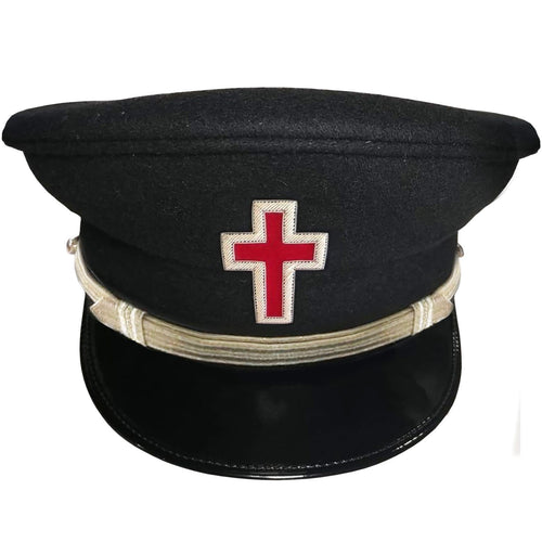 SIR KNIGHT KNIGHTS TEMPLAR COMMANDERY FATIGUE CAP - SILVER | Regalia Lodge