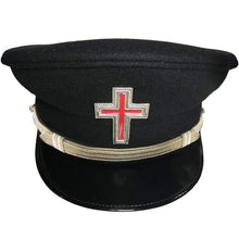 Load image into Gallery viewer, SIR KNIGHT KNIGHTS TEMPLAR COMMANDERY FATIGUE CAP - SILVER | Regalia Lodge