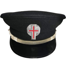 Load image into Gallery viewer, SIR KNIGHT KNIGHTS TEMPLAR COMMANDERY FATIGUE CAP - SILVER | Regalia Lodge
