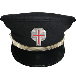SIR KNIGHT KNIGHTS TEMPLAR COMMANDERY FATIGUE CAP - SILVER | Regalia Lodge