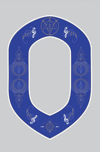 Load image into Gallery viewer, 2 PM Aprons and 2 PM Chain Collars hand embroidery