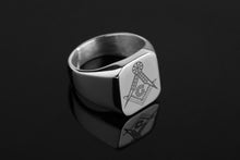 Load image into Gallery viewer, Cast Masonic Religious Ring Stainless Steel | Regalia Lodge
