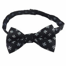 Carica l&#39;immagine nel visualizzatore di Gallery, Masonic Knight Malta 100% Silk Woven Bow Tie with (8 pointed) Malta Cross | Regalia Lodge