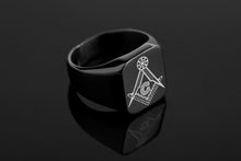 Load image into Gallery viewer, Cast Masonic Religious Ring Stainless Steel | Regalia Lodge