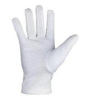 画像をギャラリービューアに読み込む, Masonic Cotton Gloves with Machine Embroidery Square Compass and G Gold (2 Pairs) | Regalia Lodge