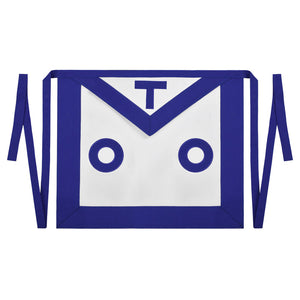 Blue Lodge Apron – OTO Style in White & Blue Fabric Options